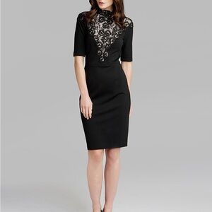 Ted Baker London - Langley Collection HTF Darrcy Black Lace Dress TB 1